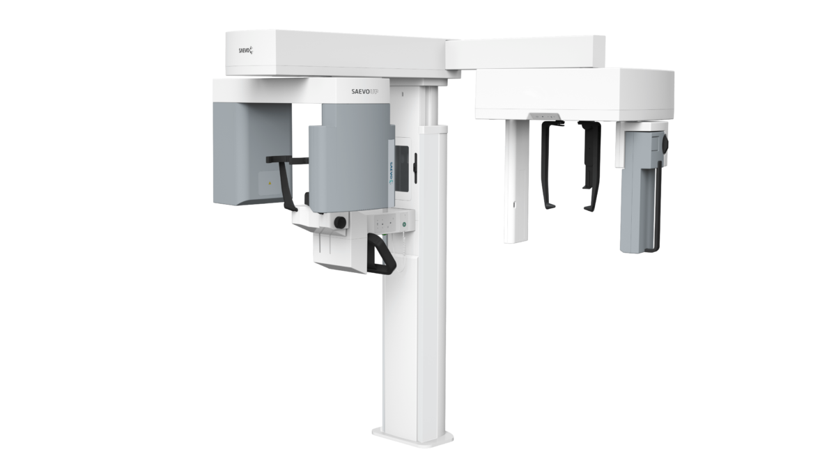 Tomógrafo Saevo 3D Max CEPH — CBCT com painel plano e V-Beam Technology